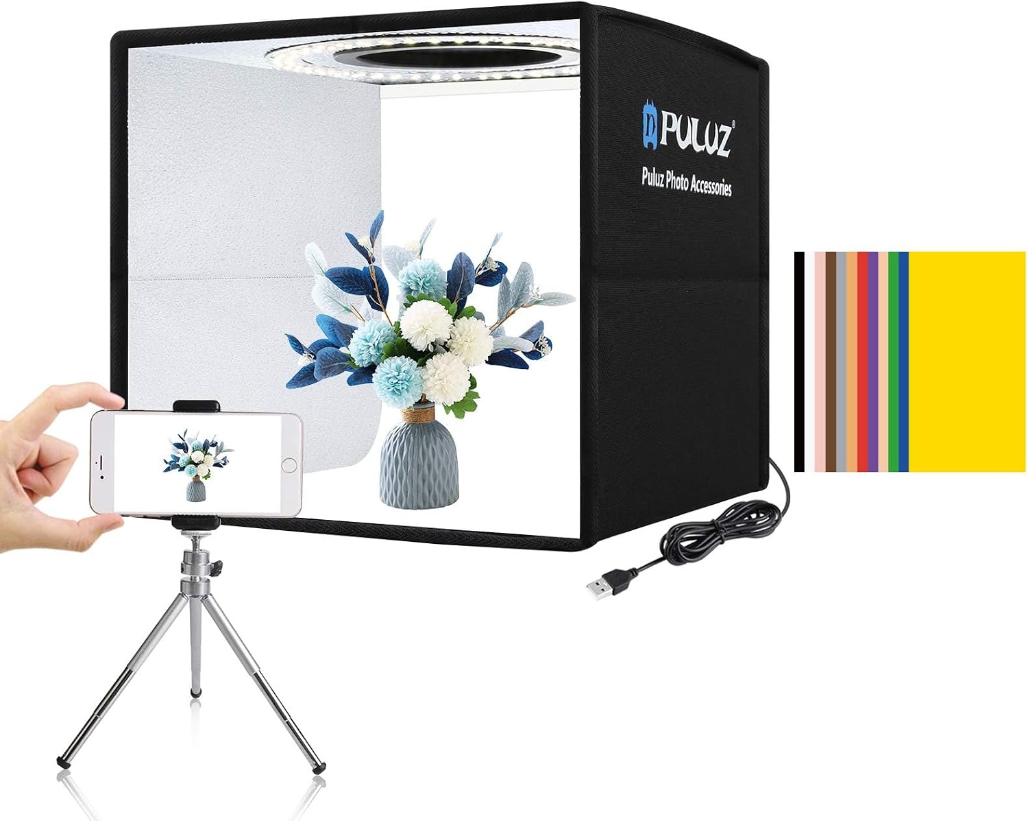 Photography Lighting Kits - Lampu Video Panel LED RGB dengan