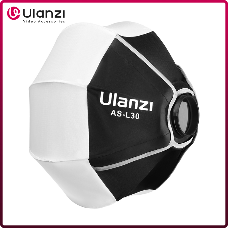Photography Lighting Diffuser - Ulanzi AS-L30 Softbox lentera 30cm Mini