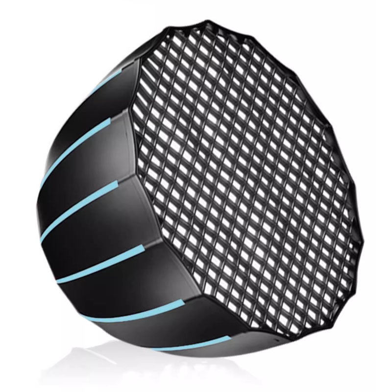 Parabolic Umbrella Deep - Softbox 90cm dengan Grid 16-rib, Payung