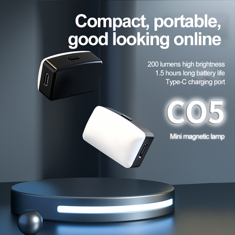 Photography Lighting Spotlight - Lampu swafoto LED saku portabel, lampu