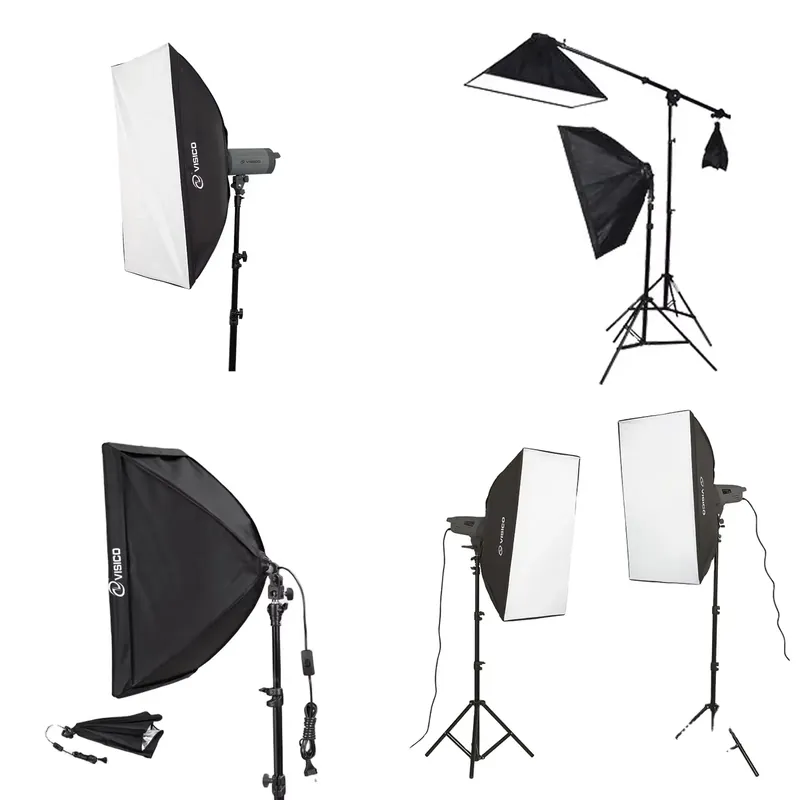 Photography Lighting For Studio - Studio Foto Portabel Berkualitas Tinggi, Speedlight,