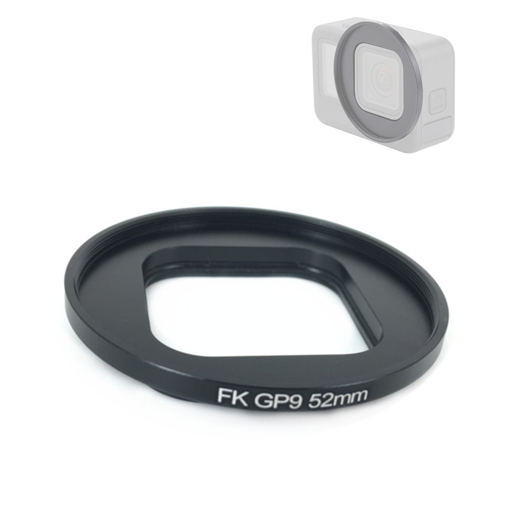 Gopro Action Camera Hero 12 Black - Cincin Adaptor Filter Lensa 52Mm untuk