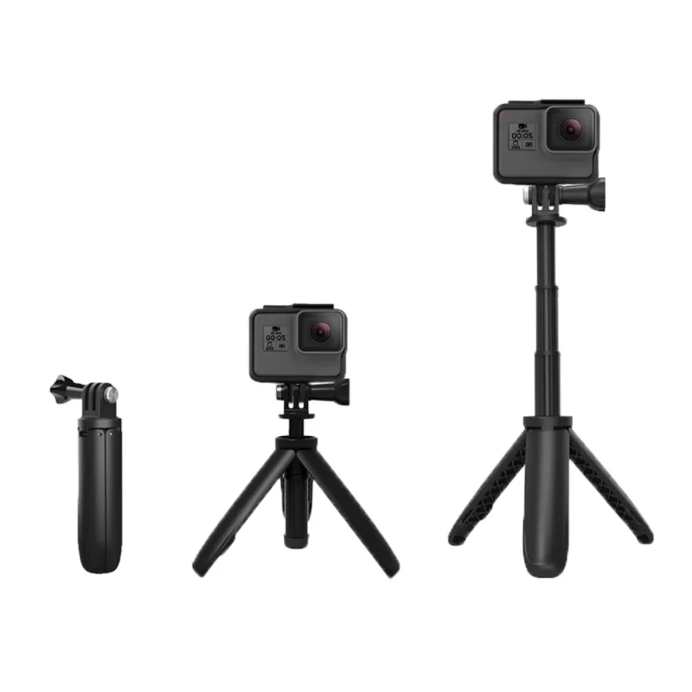 Gopro Action Camera Hero 12 Black - Tripod Mini dapat dilipat, Tripod portabel