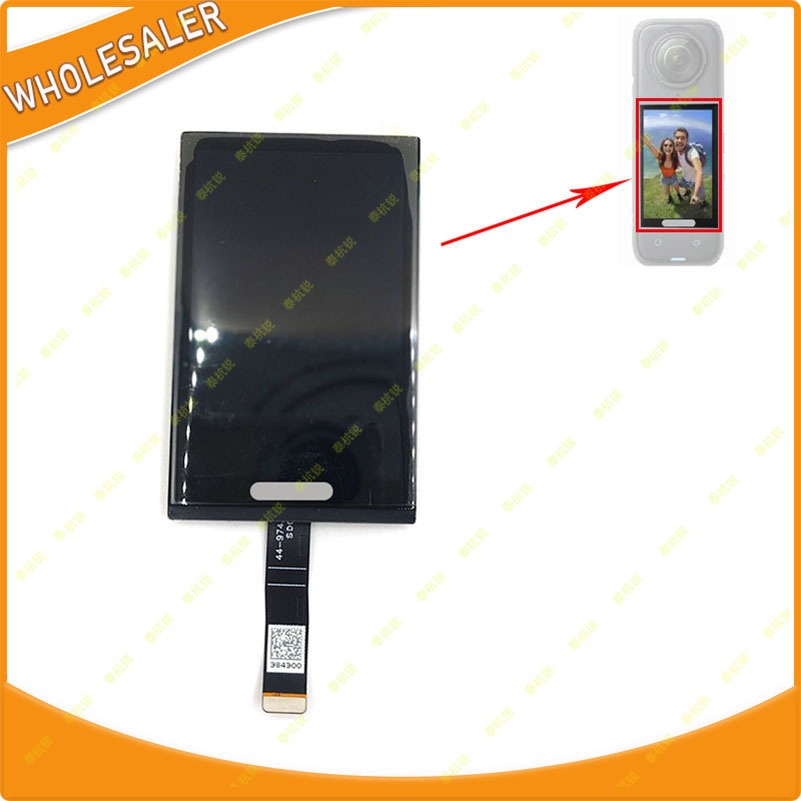 Insta360 Camera X4 - 1 Buah Tampilan Layar LCD Asli