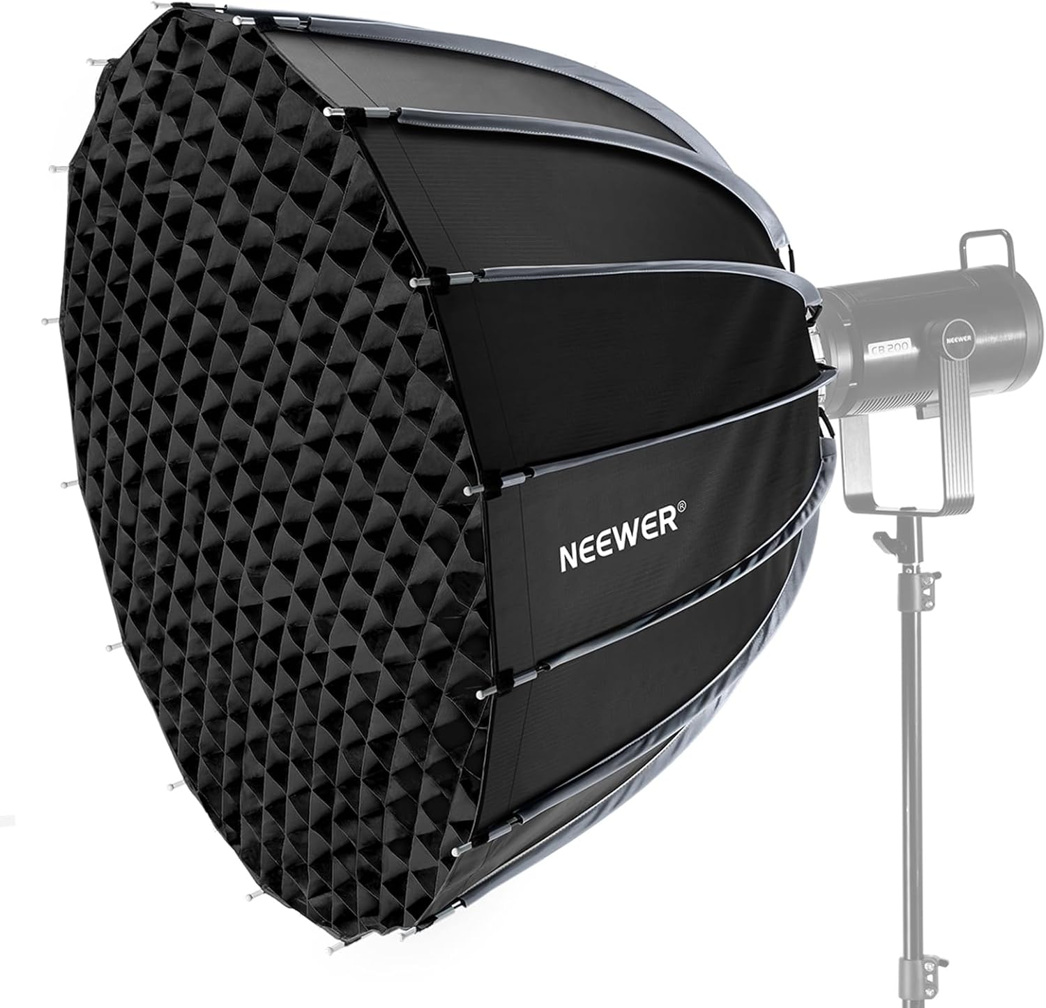 Photography Lighting Diffuser - Softbox Parabola dengan Dudukan Bowens, Kit