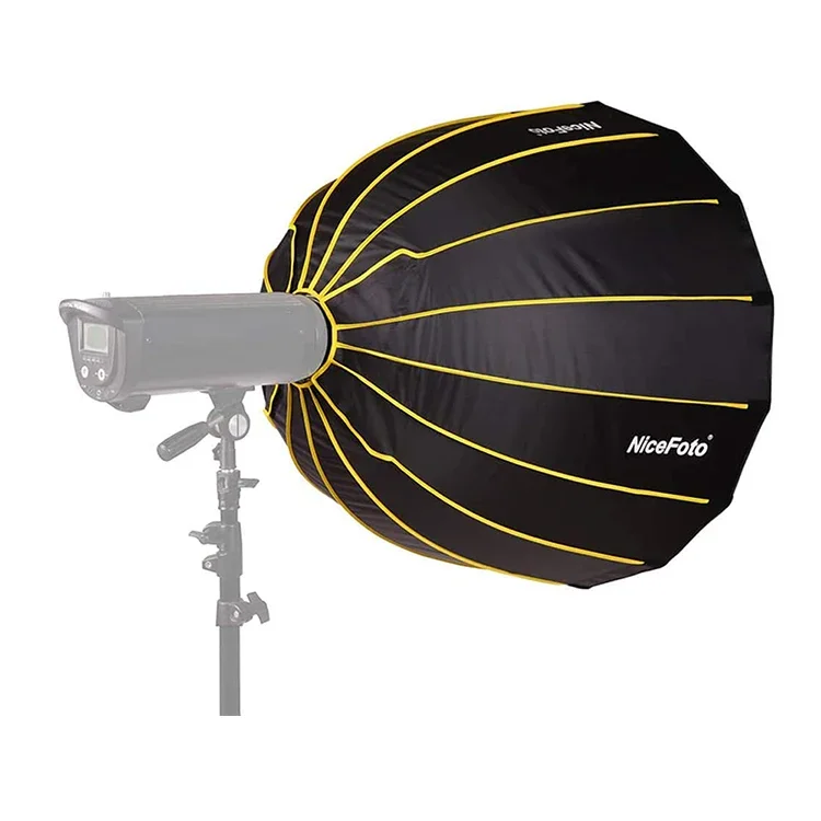Parabolic Umbrella Deep - NiceFoto LED 35inch/90cm Softbox Payung Parabola