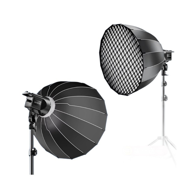 Parabolic Umbrella Deep - Softbox Parabola Logam 55CM dengan Mount