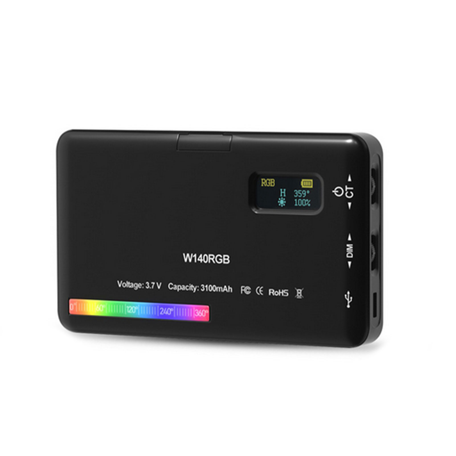 Photography Lighting Spotlight - Lampu Sorot Mini mode RGB LED