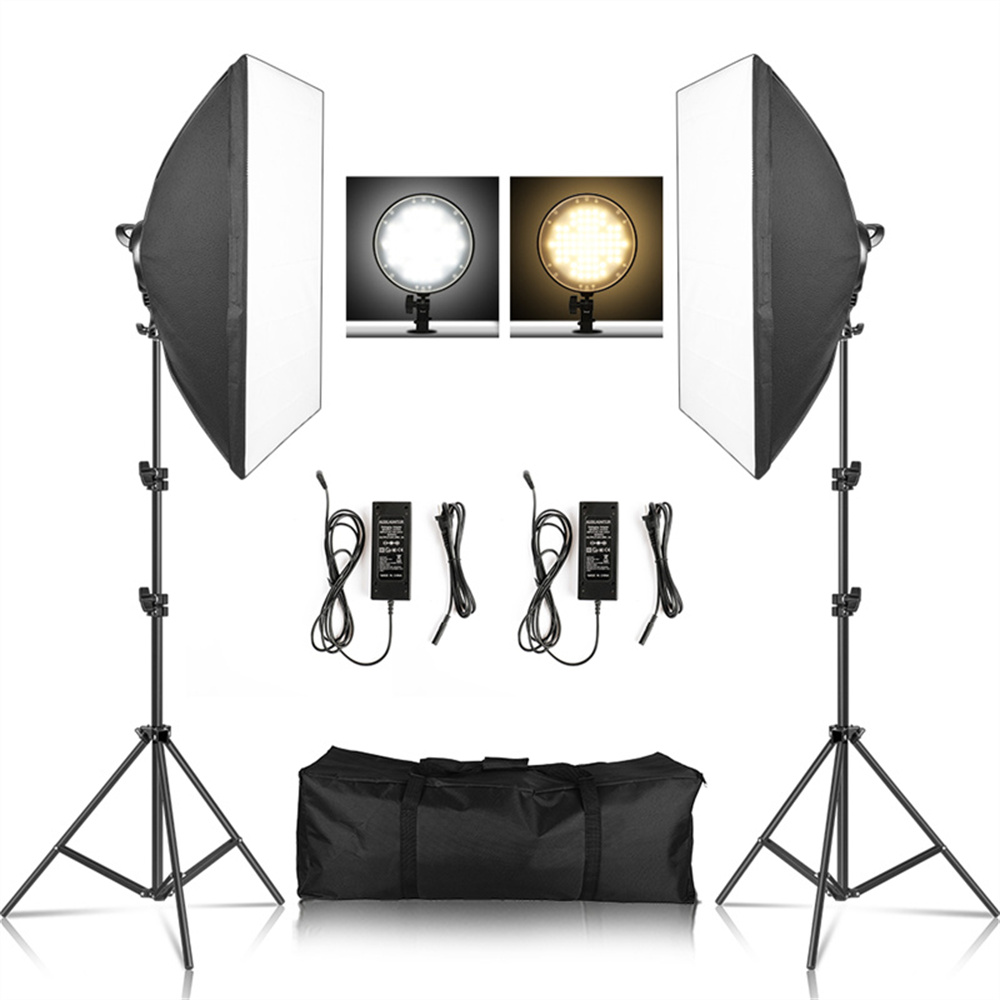Macro Photography Lighting Kit - Softbox Kit Fotografi Cahaya Foto 2M