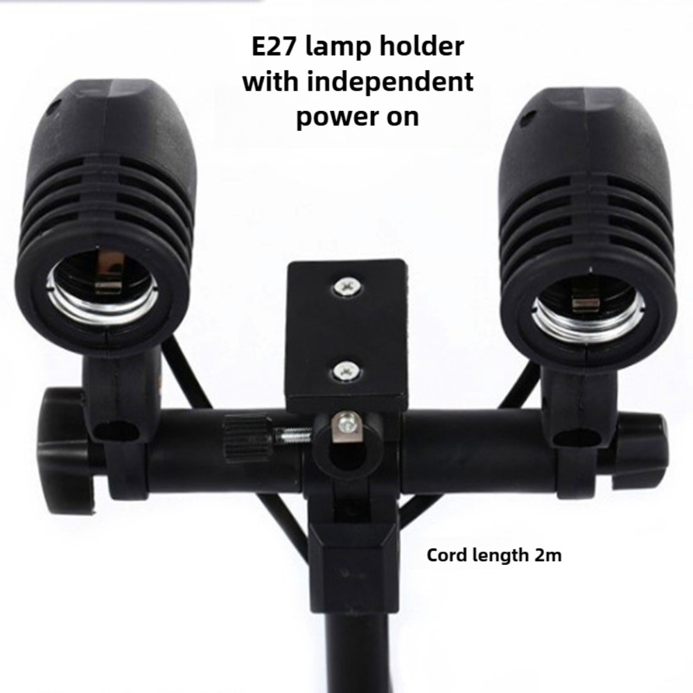 Statif Lampu 2M, Soket AC E27  - Photography Lighting For Studio ulasan dan harga