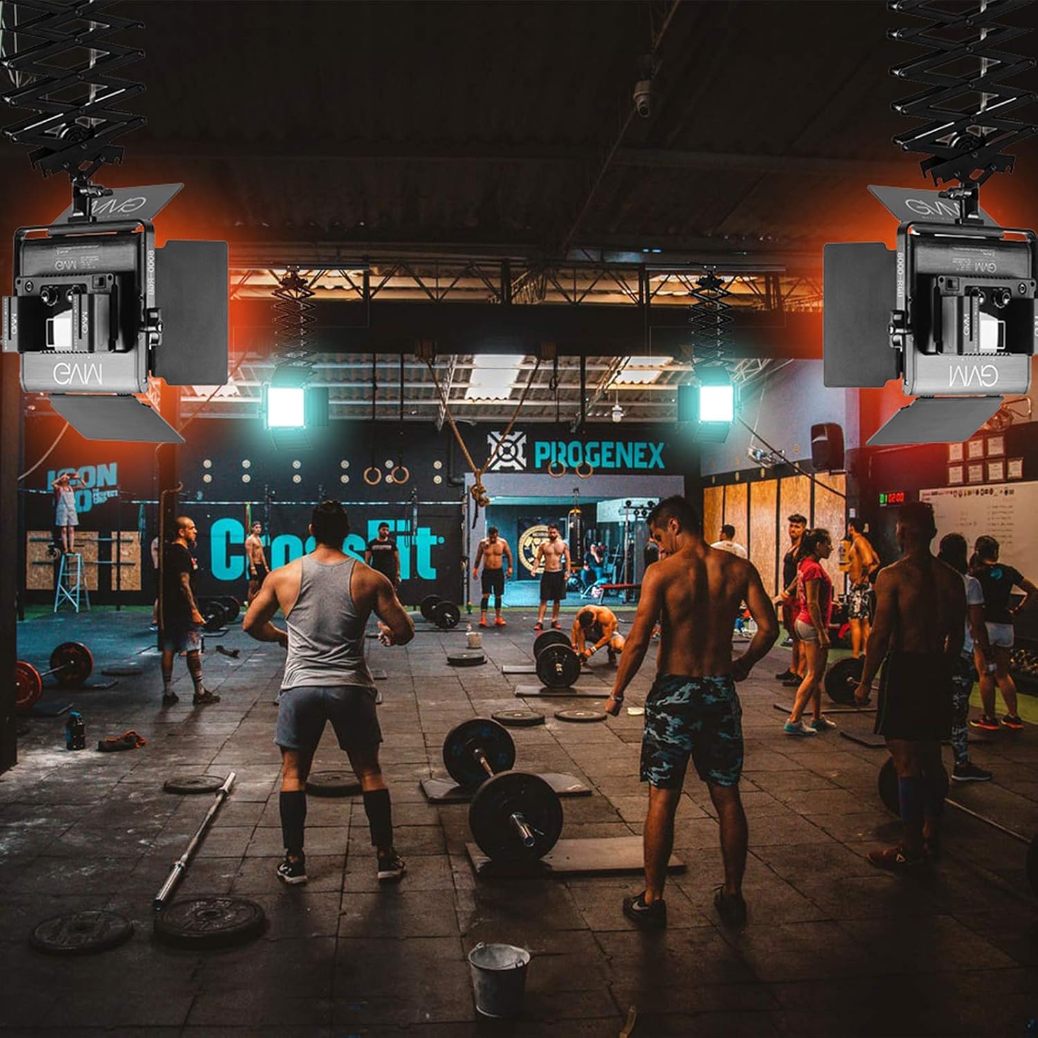 Lampu Video Panel LED RGB deng - Photography Lighting Kits ulasan dan harga