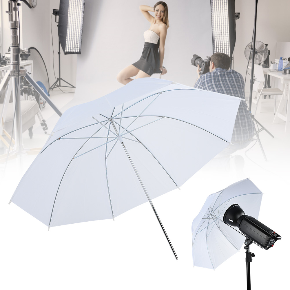 Payung Lembut Putih Transparan - Photography Lighting Diffuser ulasan dan harga