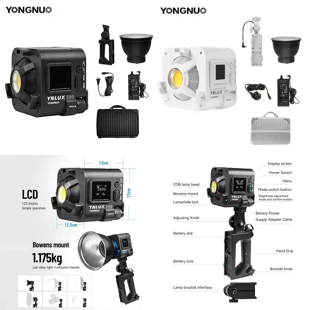 YONGNUO YNLUX100 100W 3200K-56 - Photography Lighting For Studio ulasan dan harga