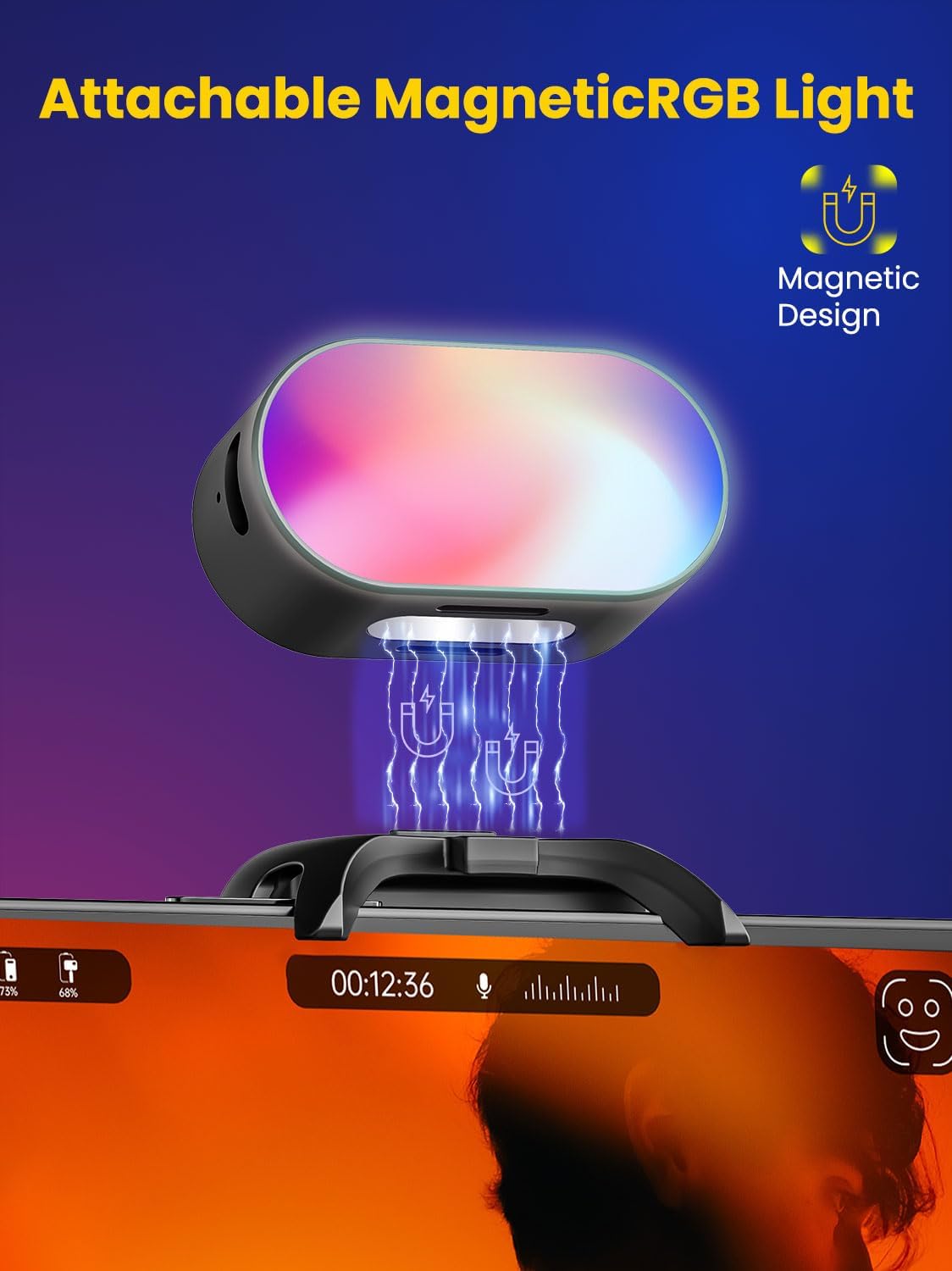 AOCHUAN Lampu Isi Magnetik RGB - Photography Lighting Spotlight ulasan dan harga