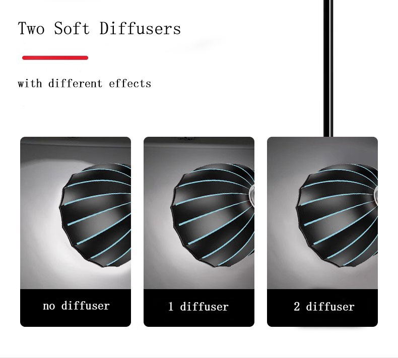 Softbox 90cm dengan Grid 16-ri - Parabolic Umbrella Deep ulasan dan harga
