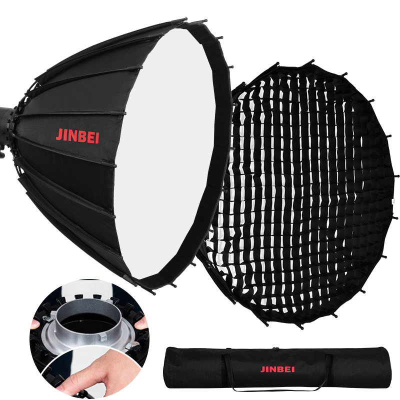 JINBEI Soft Box Parabola Refle - Parabolic Umbrella Deep ulasan dan harga