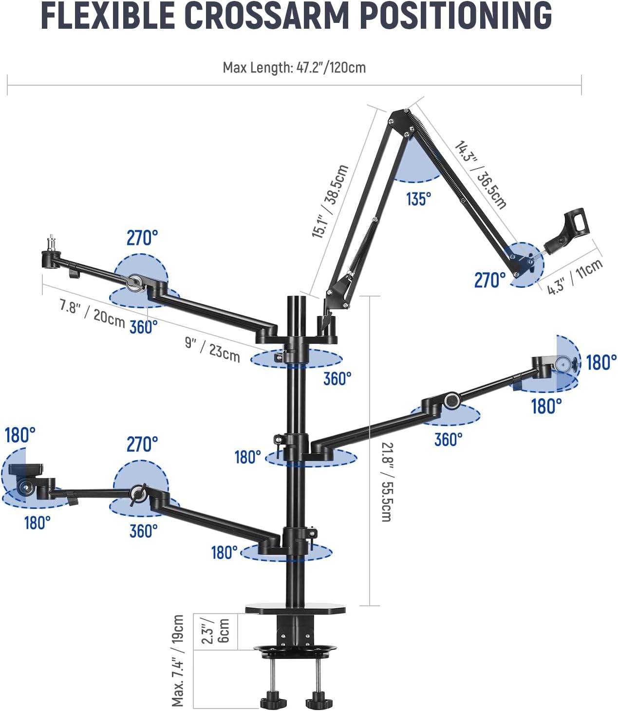 Rig Kamera Overhead untuk Meja - Photography Lighting Online ulasan dan harga