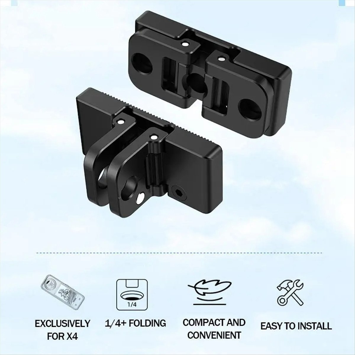 Super Sale Quick Release Mount - Insta360 Camera X4 ulasan dan harga