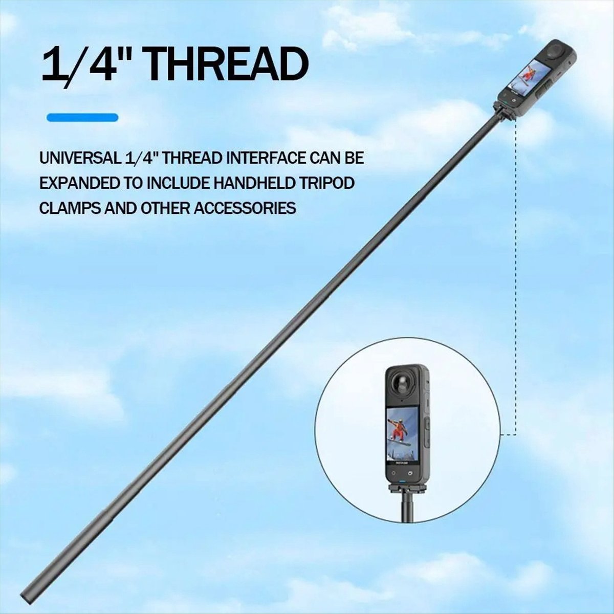 Super Sale Quick Release Mount - Insta360 Camera X4 ulasan dan harga