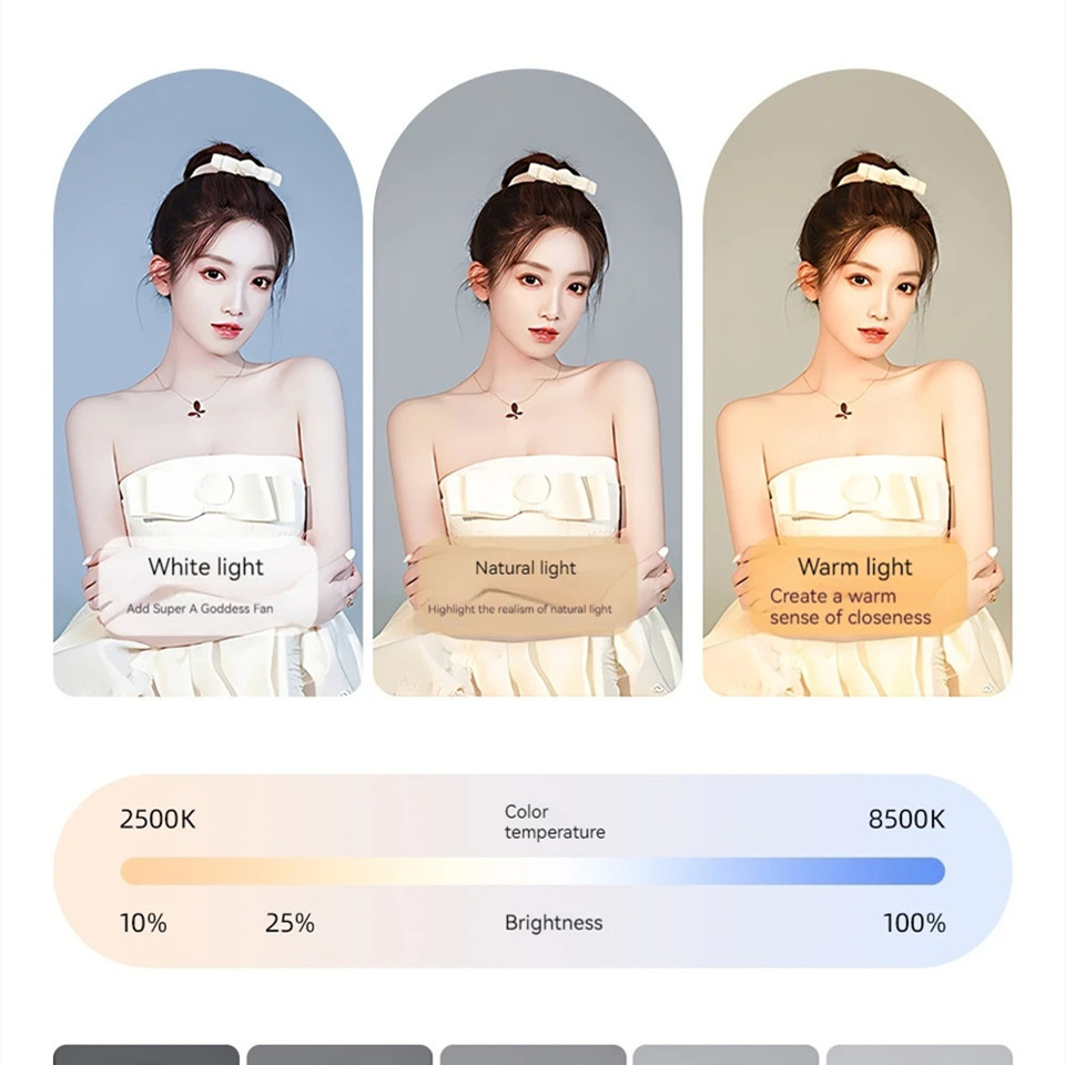 Lampu LED persegi Selfie Fill  - Photography Mobile Lighting ulasan dan harga