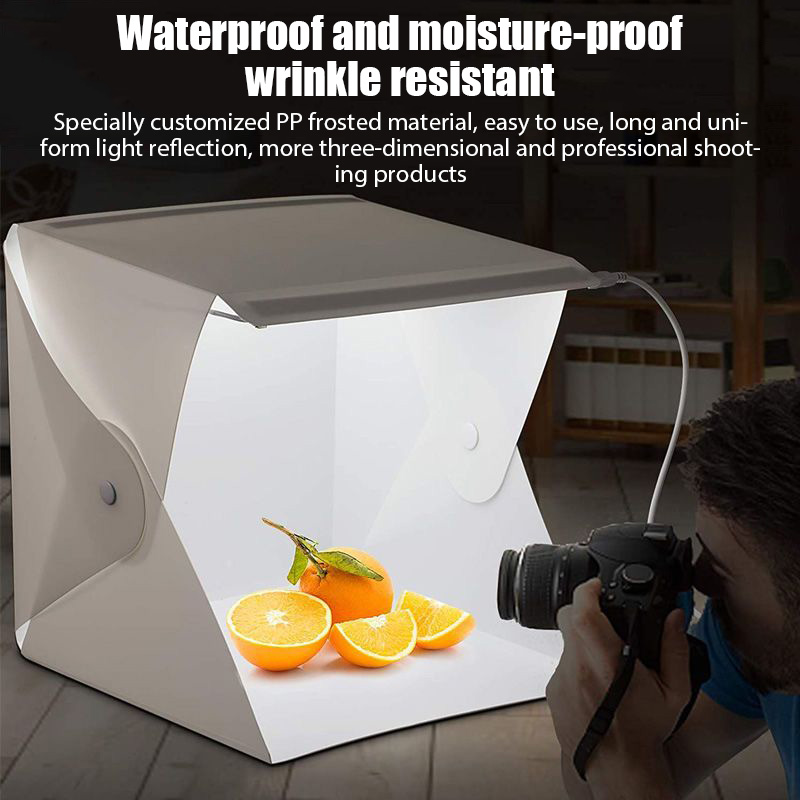 Kotak Lampu Lipat Portabel unt - Macro Photography Lighting Kit ulasan dan harga