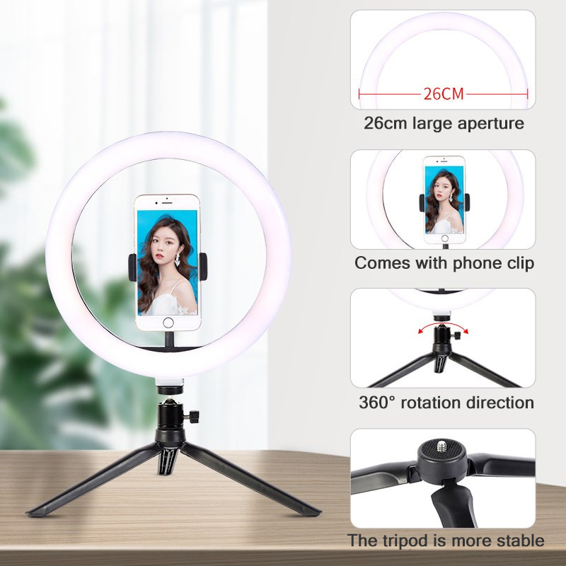 Lampu Ring Led 26cm untuk Trip - Macro Photography Lighting Kit ulasan dan harga