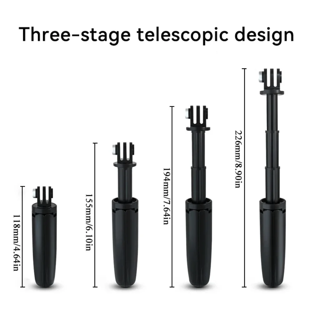 Tripod Mini dapat dilipat, Tri - Gopro Action Camera Hero 12 Black ulasan dan harga