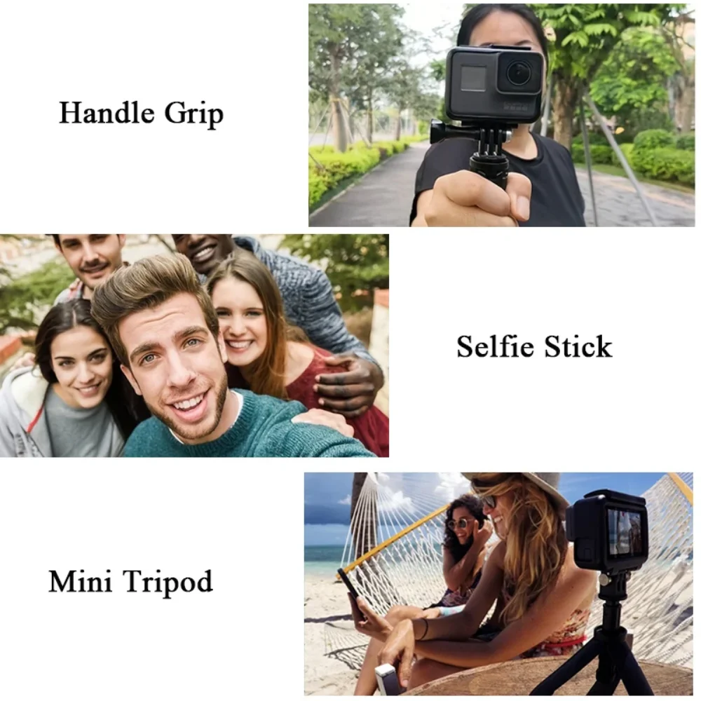 Tripod Mini dapat dilipat, Tri - Gopro Action Camera Hero 12 Black ulasan dan harga
