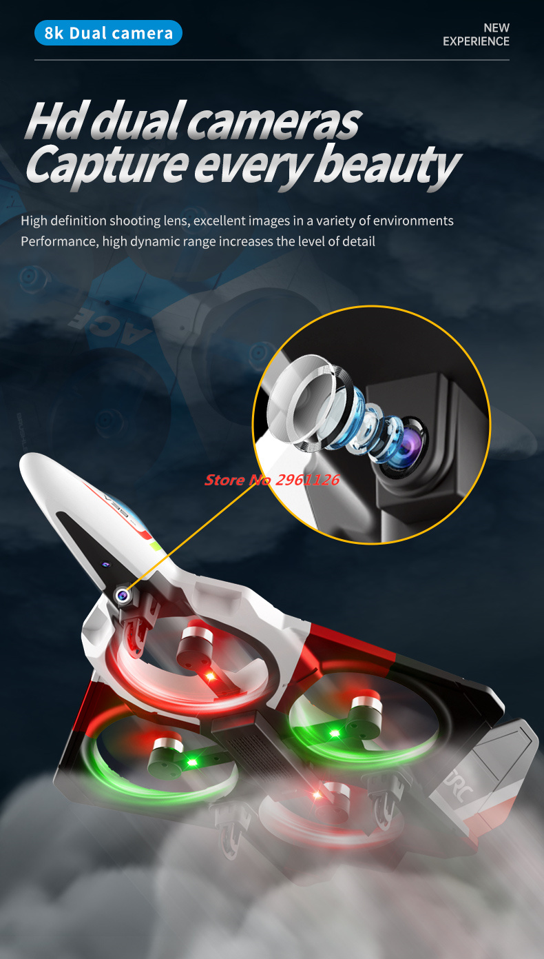Drone Mini Busa 8K Kamera Gand - Photography Lighting Beginners ulasan dan harga