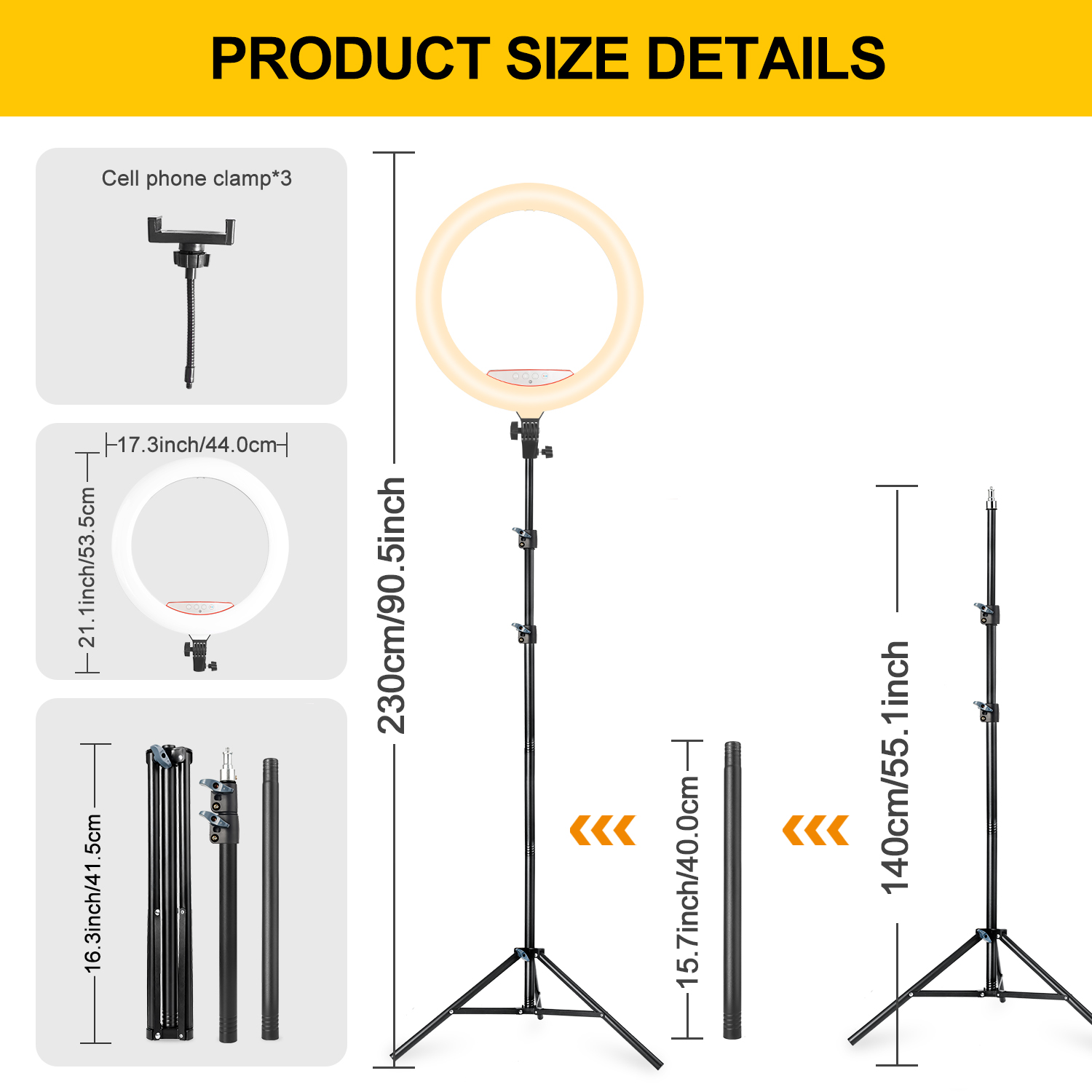 Kit Ring Light Profesional 18  - Photography Lighting Online ulasan dan harga