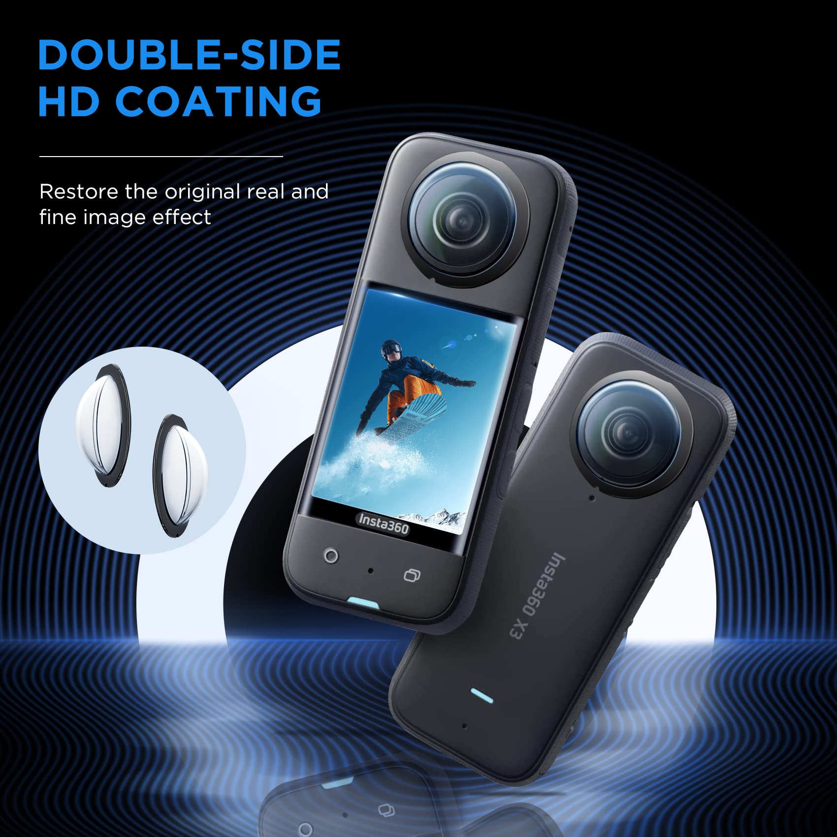 Set Aksesori untuk Insta360 X3 - Insta360 Camera X4 ulasan dan harga