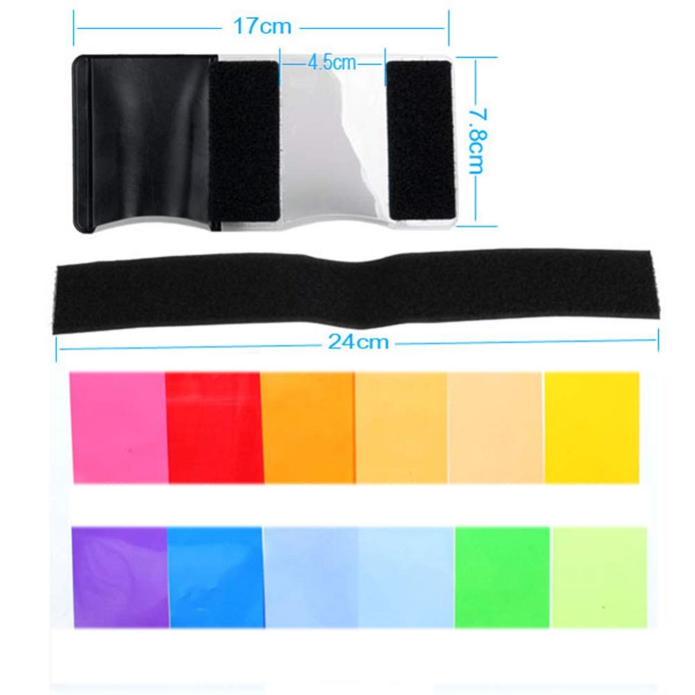 Kit Filter Pencahayaan Gel Fla - Photography Lighting Kits ulasan dan harga