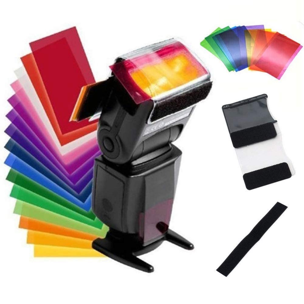 Kit Filter Pencahayaan Gel Fla - Photography Lighting Kits ulasan dan harga