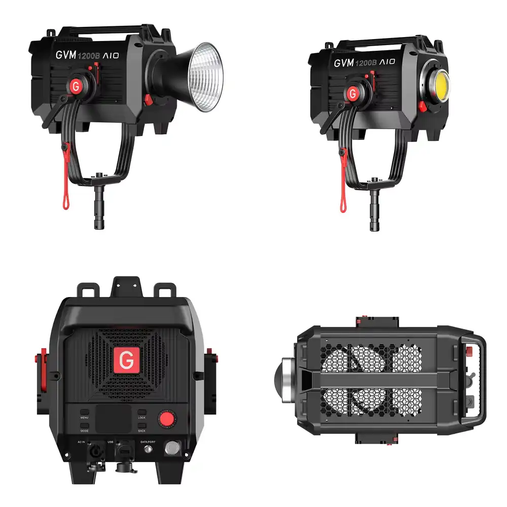 GVM SD1200B AIO 1200W Lampu So - Photography Lighting For Studio ulasan dan harga