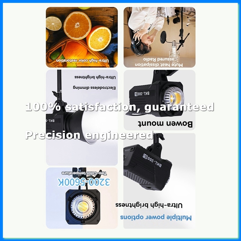 Lampu Video LED Bi 300W, Penca - Photography Lighting Spotlight ulasan dan harga
