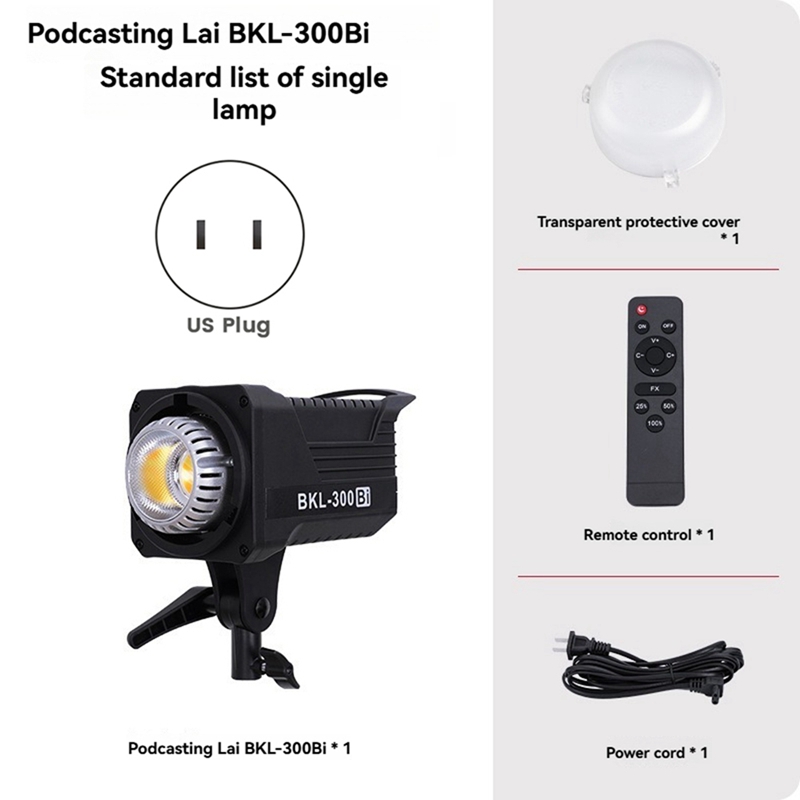 Lampu Video LED Bi 300W, Penca - Photography Lighting Spotlight ulasan dan harga