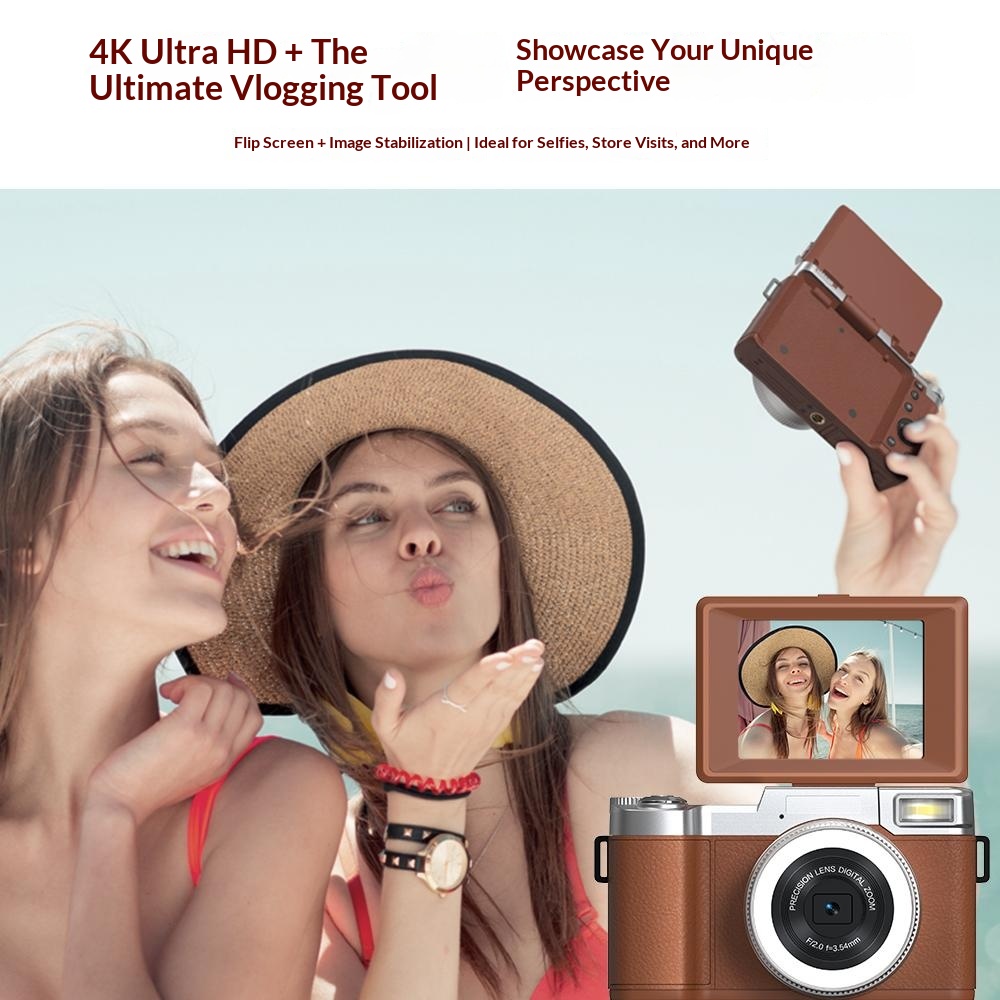 Kamera Digital 4K 64MP untuk F - Photography Lighting Beginners ulasan dan harga