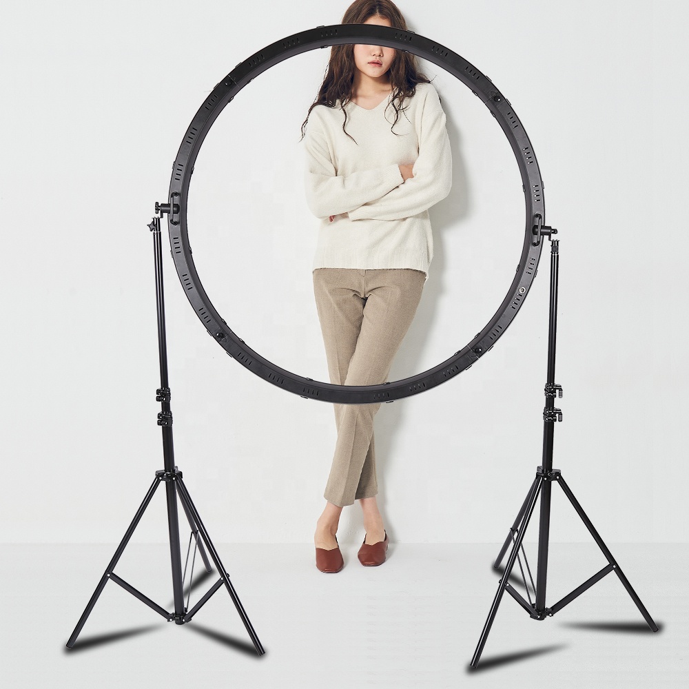 Lampu Cincin LED 120W Kontrol  - Photography Lighting For Studio ulasan dan harga