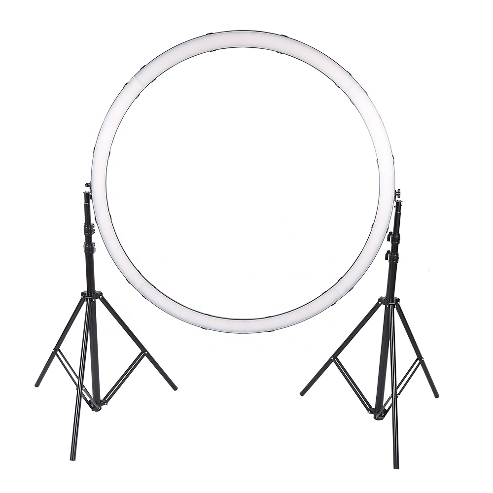 Lampu Cincin LED 120W Kontrol  - Photography Lighting For Studio ulasan dan harga