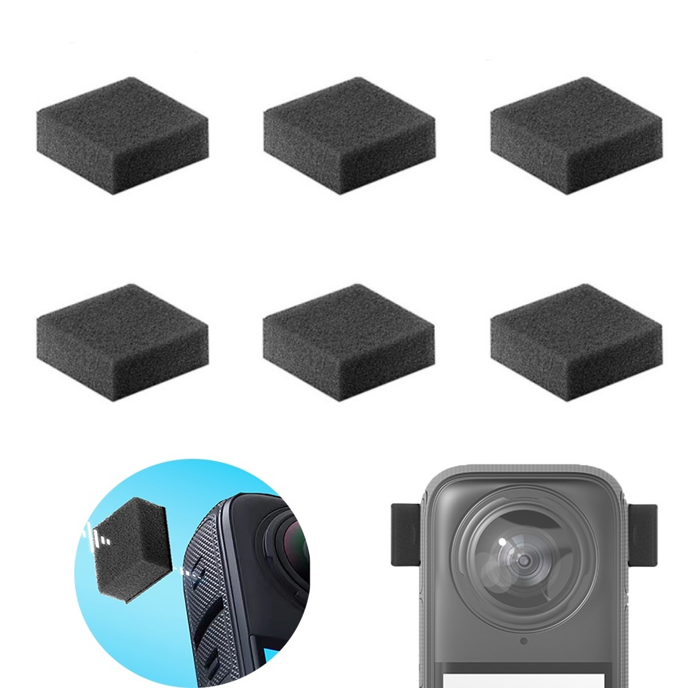 6 Buah Kaca Depan Mikrofon unt - Insta360 Camera X4 ulasan dan harga