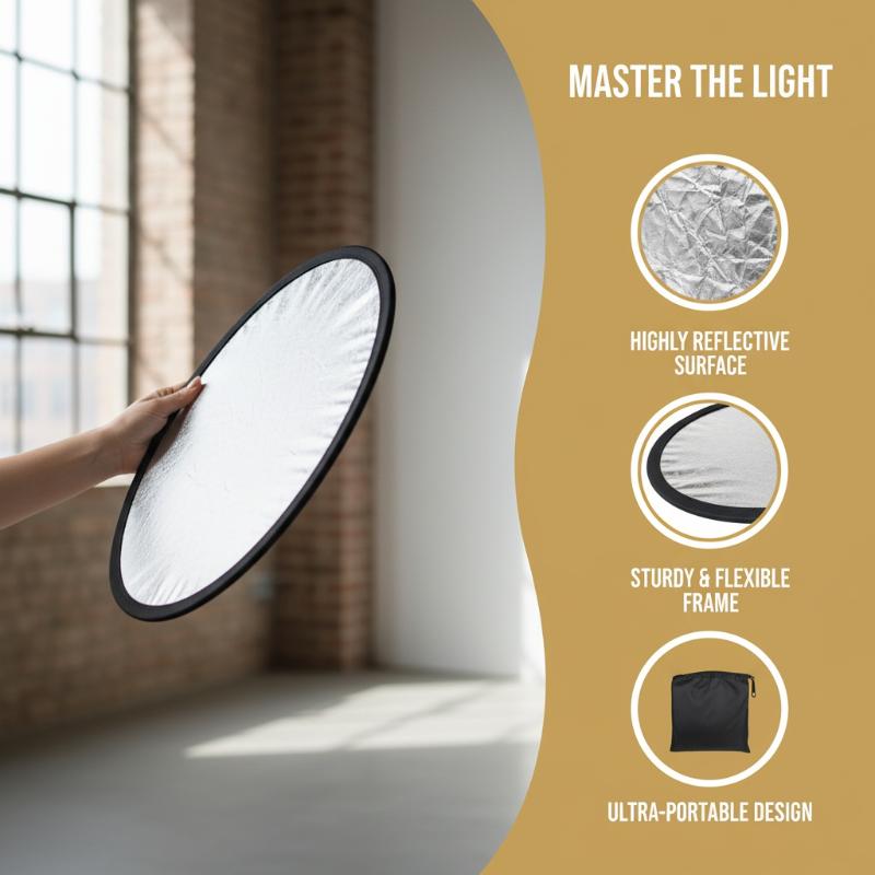 Reflektor Fotografi 5 in 1 yan - Photography Lighting Diffuser ulasan dan harga